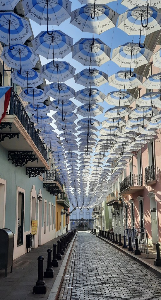 umbrella street, san juan